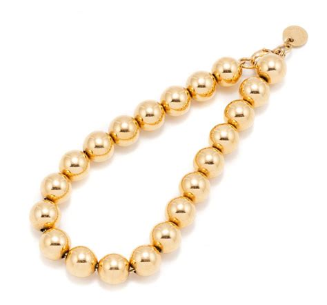 tiffany gold ball bracelet replica|tiffany bead bracelet knockoff.